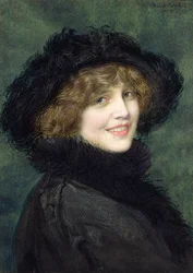 Porträt von Madame Ryan, geb. Arlette Warrain, 1914